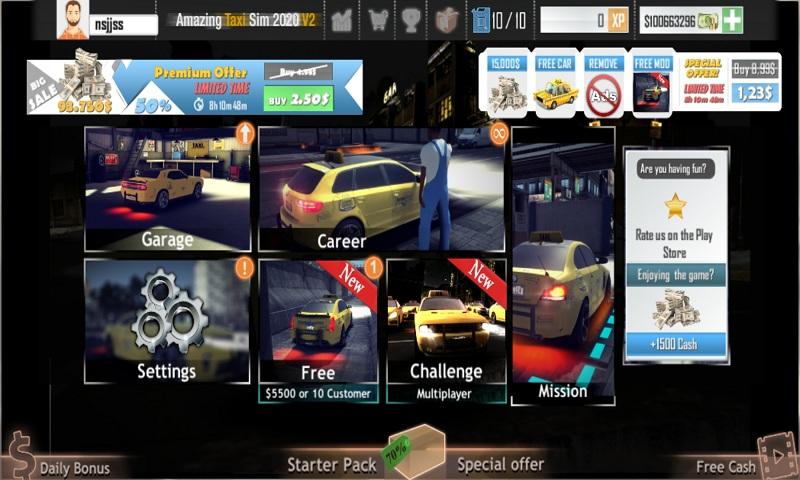 城市出租车模拟器3D1