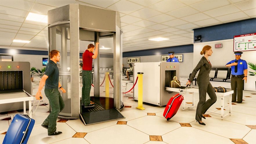 我们边境巡逻飞机场力3