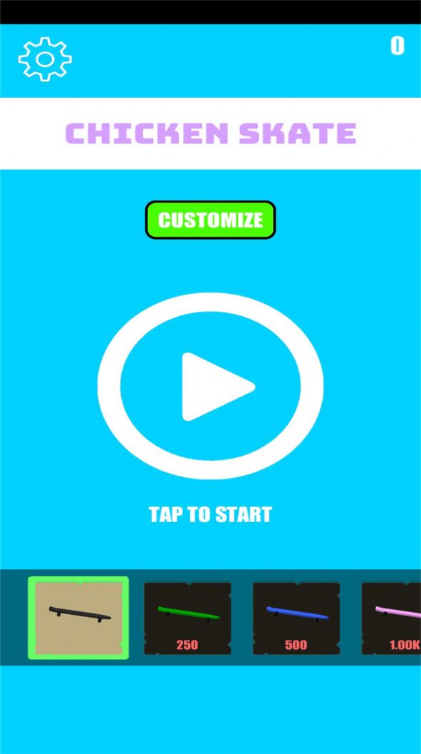 方块鸡滑板去广告版1