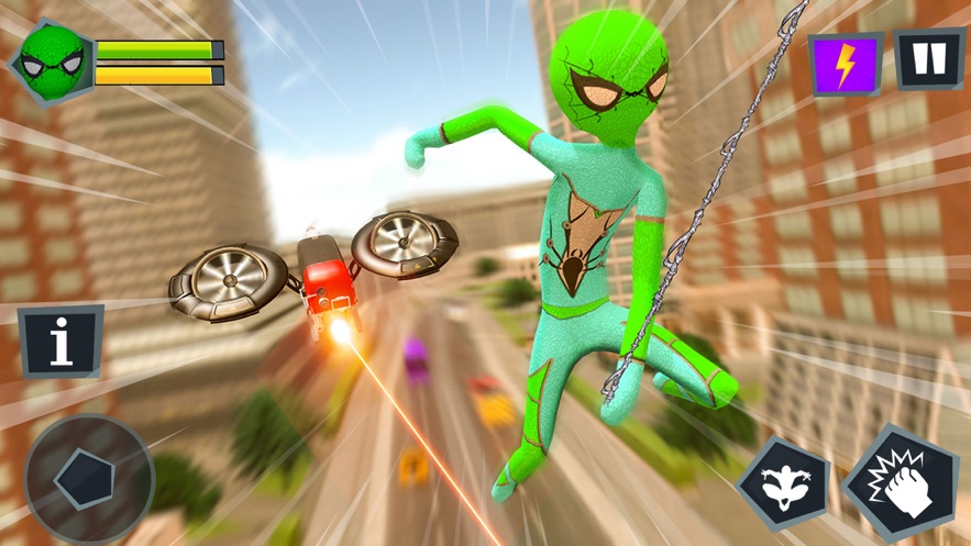 火柴人蜘蛛绳英雄1