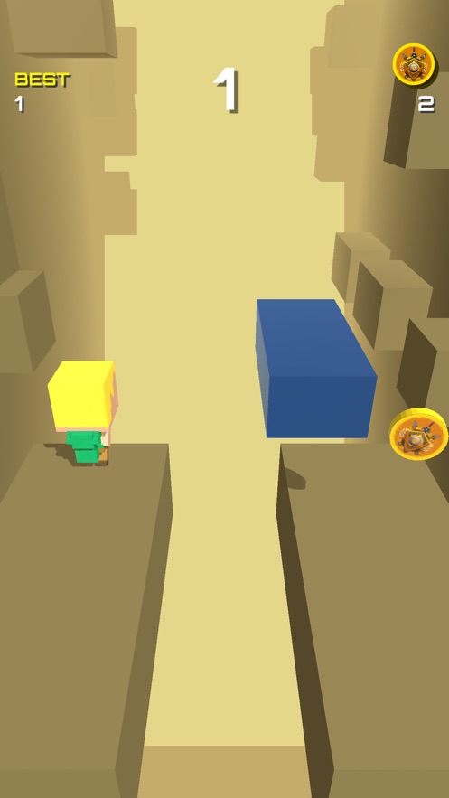 盒子勇士空中跑酷0