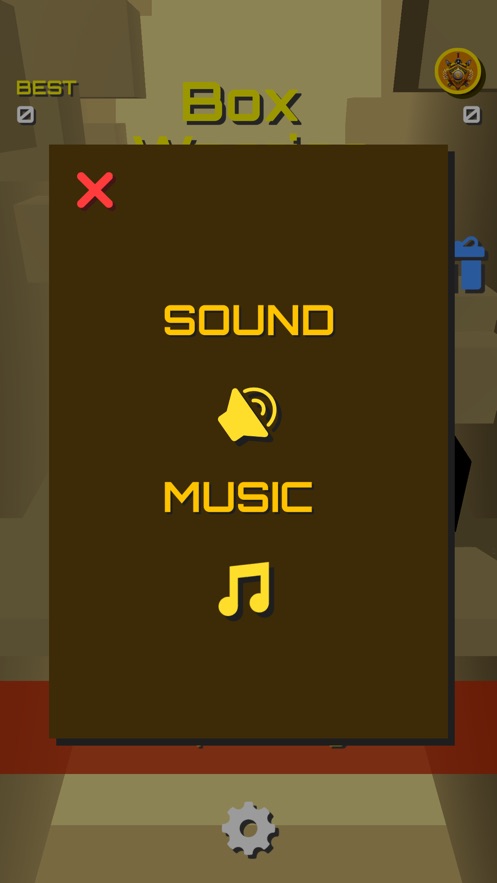 盒子勇士空中跑酷1