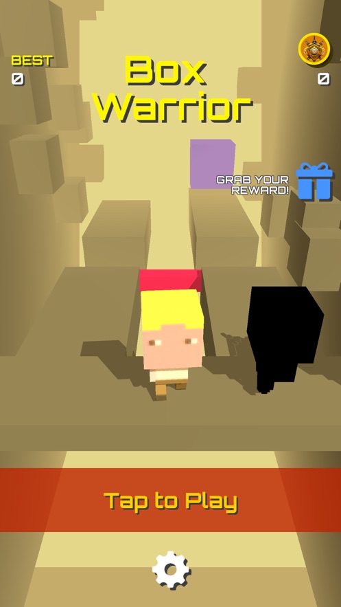 盒子勇士空中跑酷2