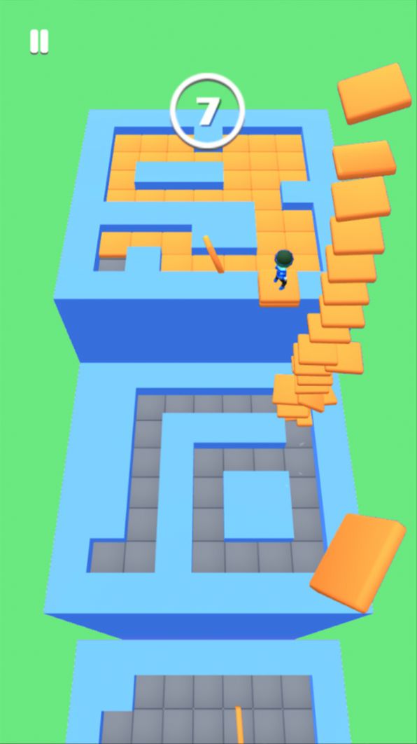 火柴人方块冲浪0