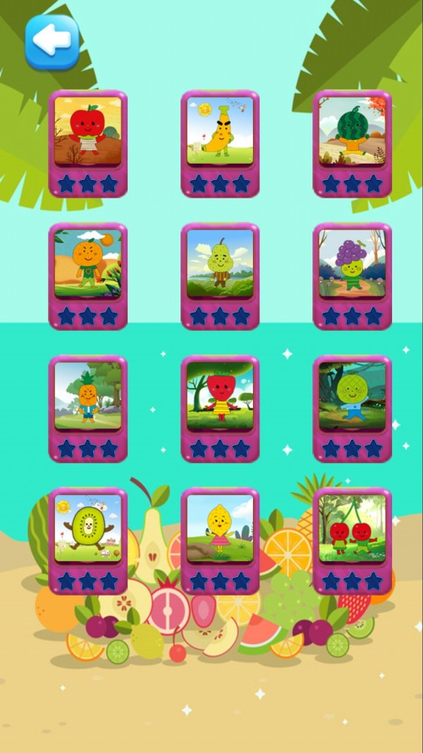 宝宝爱拼图水果篇2