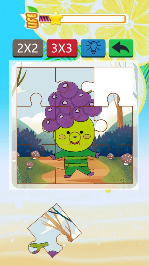 宝宝爱拼图水果篇4