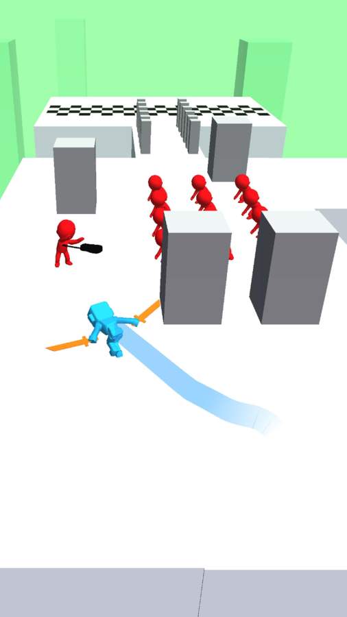 全部干掉武士冲刺0