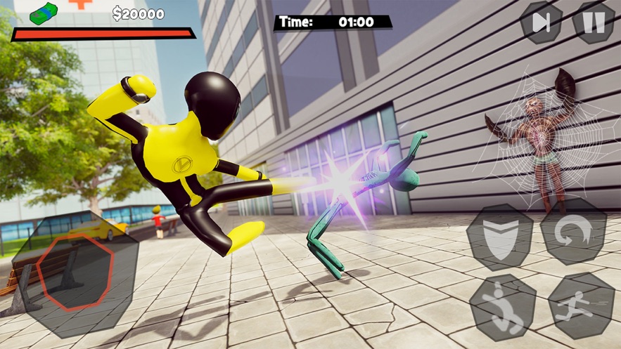 火柴人蜘蛛绳英雄sim卡2