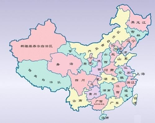 中国地图全图1