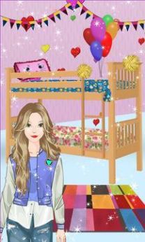 凌乱的大学宿舍装饰2