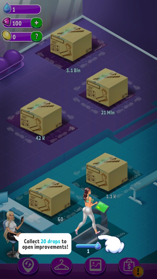 火辣健身房无限钻石版1