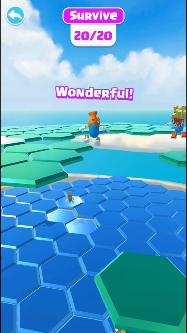 豆豆人六边形挑战1