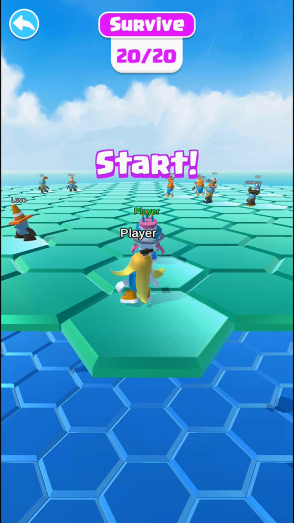 豆豆人六边形挑战2