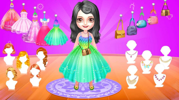 时尚女孩水疗店0