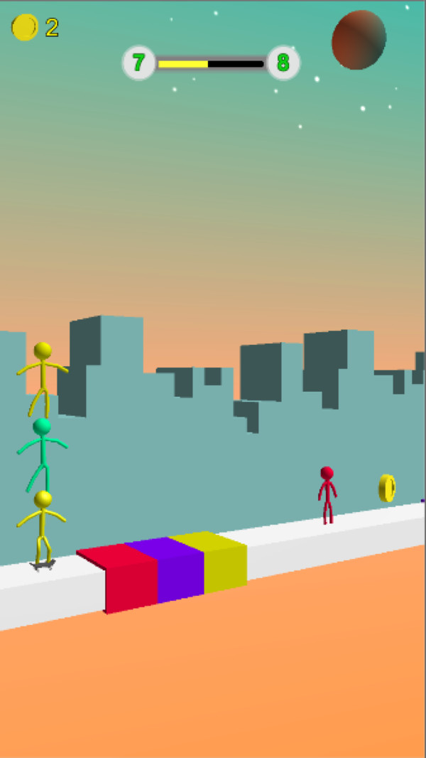 火柴人堆叠大赛3