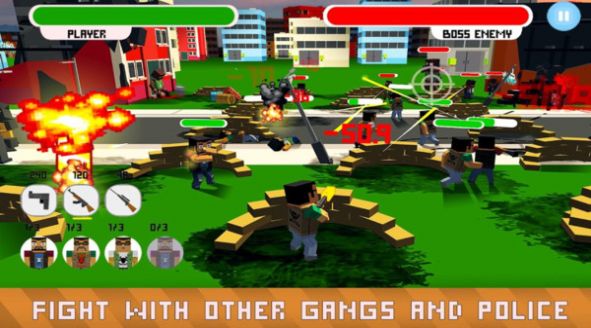 歹徒与警察的战场中文版0