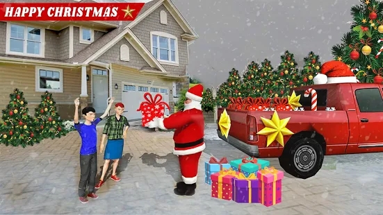 圣诞老人汽车驾驶3D1