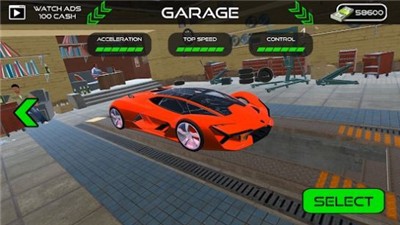 兰博基尼停车场0