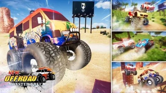 4x4越野疯狂怪物卡车驾驶1