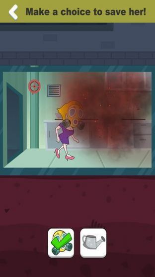 女孩跑步踩点上班3