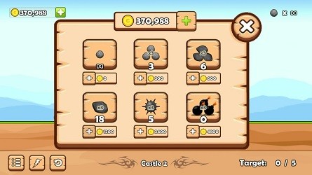 城堡倒塌弹弓围攻3