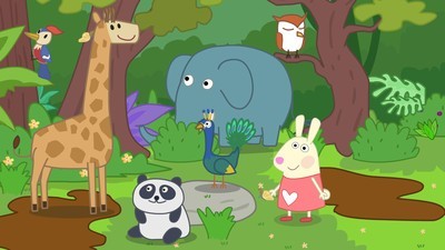 兔宝宝认识动物1