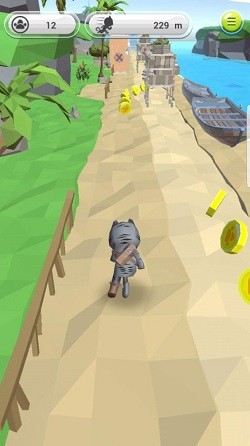 沙雕猫咪海滩跑酷1