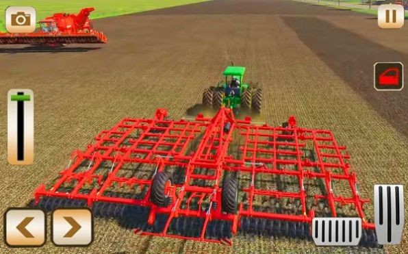 重型现代拖拉机手推车模拟器3D2