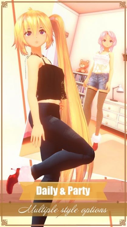 公主化妆舞会装扮1