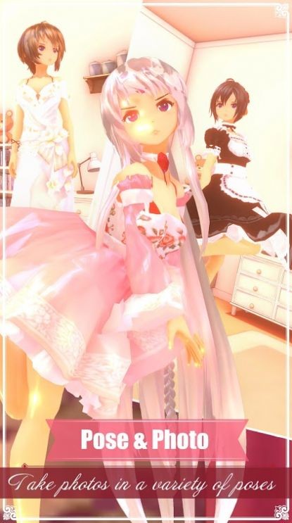 公主化妆舞会装扮3