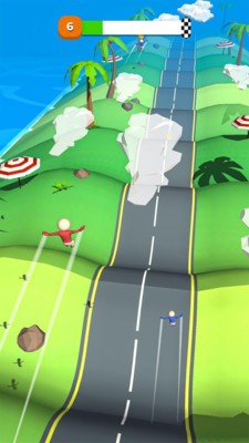 飞行越野火柴人0