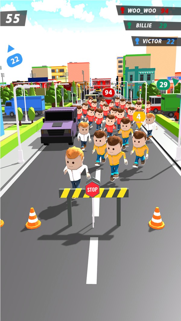 拥挤的人群城市中文版3