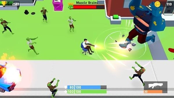 办公椅打僵尸中文版1