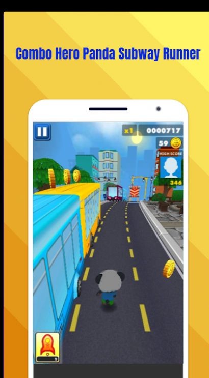 联合英雄熊猫地铁跑酷1