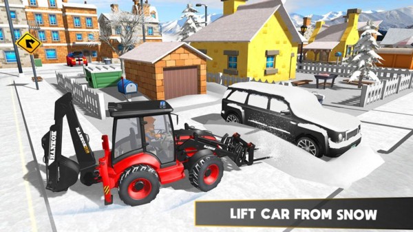 光头强雪地挖掘机2