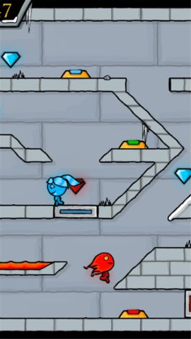 森林冒险之冰火英雄1