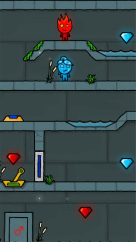 森林冒险之冰火英雄