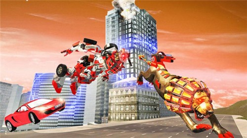 终极狮子机器人变形2