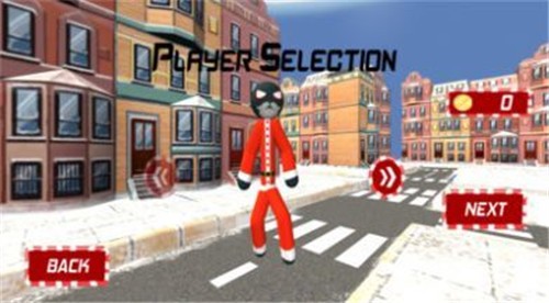 圣诞节火柴人绳索英雄0