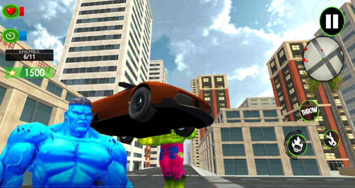 3D怪物英雄犯罪城市生存2
