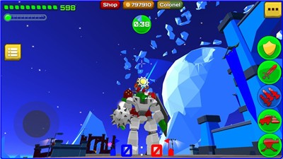 装甲小队机器人与机器人2