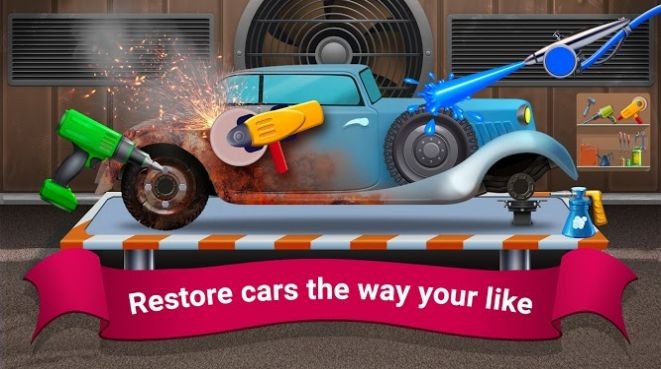 儿童车库汽车维修2