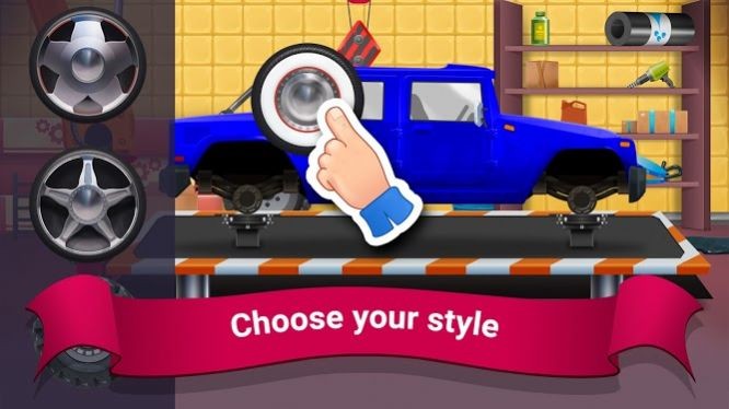 儿童车库汽车维修3