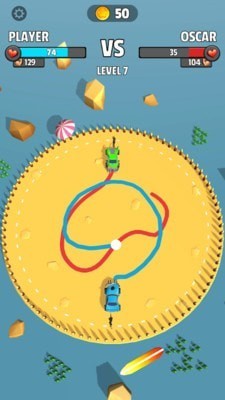 汽车决斗画条线3