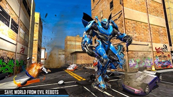 鲨鱼机器人变身0