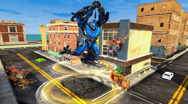 鲨鱼机器人变身1