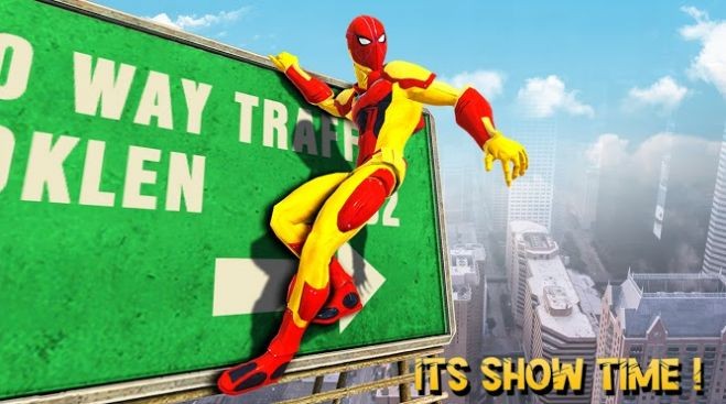 奇怪的机器人超级英雄1