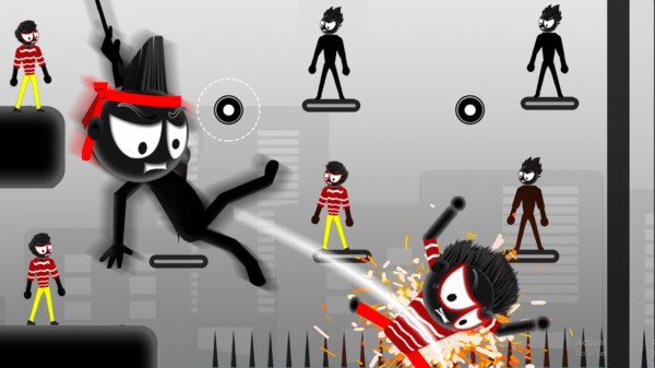 火柴人绳索对决0