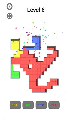 儿童彩色像素拼图1