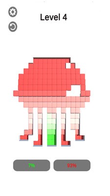 儿童彩色像素拼图3